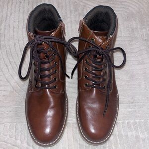 Men's alesbury Brown Leather Boots